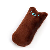 1 Pcs Catnip Cat Toys Pillow Interactive Cat Toy Catnip Pet Supplies Pillow Thumb Plush Teeth Grinding Bite Mint Cat Accessories