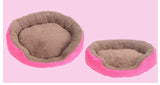 4 Colors Pet Dog Bed Winter Warm Dog House For Small Large Dogs Soft Pet Nest Kennel Cat Sofa Mat Animals Pad Pet Supplies S/M/L