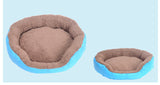 4 Colors Pet Dog Bed Winter Warm Dog House For Small Large Dogs Soft Pet Nest Kennel Cat Sofa Mat Animals Pad Pet Supplies S/M/L