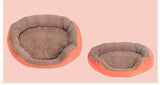 4 Colors Pet Dog Bed Winter Warm Dog House For Small Large Dogs Soft Pet Nest Kennel Cat Sofa Mat Animals Pad Pet Supplies S/M/L