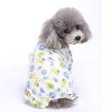Pet Dog sleeping Clothes Winter Warm Jumpsuit Nightgown Cotton Pyjamas For Small Dog Medium Dog Leisure Durable Pet Jumpsuit