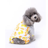 Pet Dog sleeping Clothes Winter Warm Jumpsuit Nightgown Cotton Pyjamas For Small Dog Medium Dog Leisure Durable Pet Jumpsuit