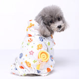 Pet Dog sleeping Clothes Winter Warm Jumpsuit Nightgown Cotton Pyjamas For Small Dog Medium Dog Leisure Durable Pet Jumpsuit